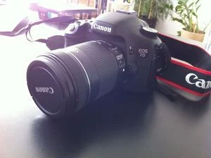 Canon EOS 7D mit Objektiv EF-S 18-135mm 3.5-5.6 IS