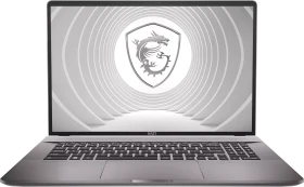 MSI CreatorPro Z17 HX Studio A13VJT-221, Lunar Gray, Core i9-13980HX, 32GB RAM, 2TB SSD, RTX 2000 Ada Generation, DE (0017N2-221)
