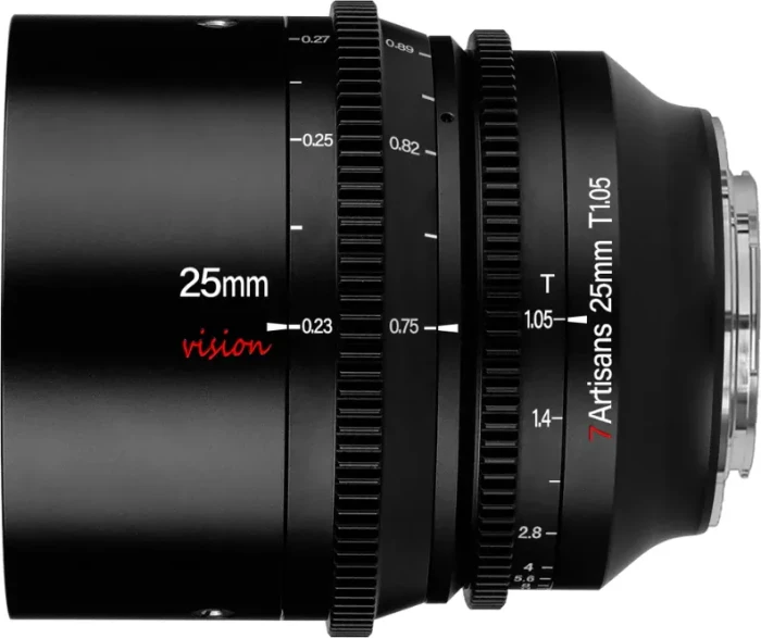7artisans Vision 25mm T1.05 Cinema für Micro-Four-Thirds