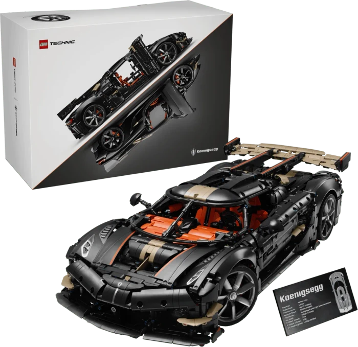 LEGO Technic - Koenigsegg Sadair's Spear Hypercar