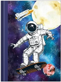 RNK-Verlag Skatonaut Notizbuch, A4, glatt, Hardcover, 96 Blatt