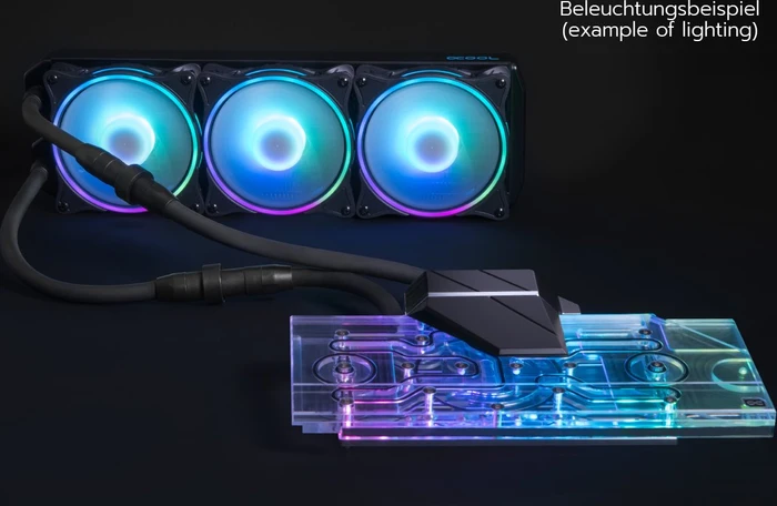 Alphacool Eiswolf 2 AiO 360mm RTX 3090/3080 Ventus mit Backplate