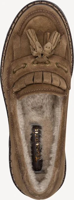 Tamaris Lederslipper 24716 braun (Damen)