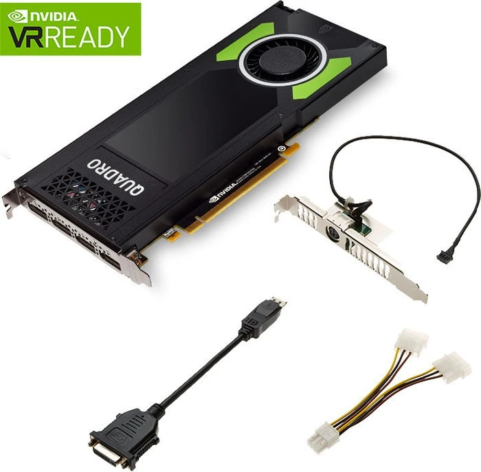 PNY Quadro P4000, 8GB GDDR5, 4x DP