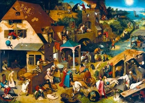 Bluebird Puzzle Pieter Bruegel the Elder