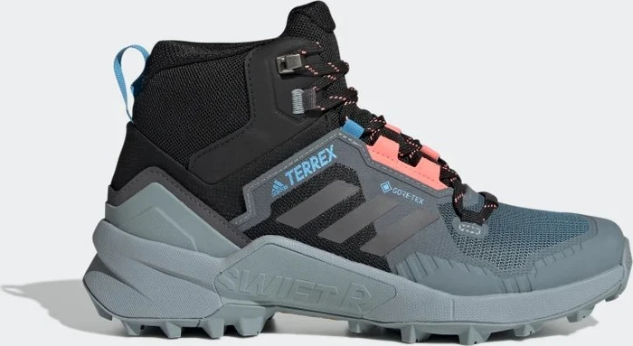 adidas Terrex Swift R3 Mid GTX core black/grey five/acid red (Damen)