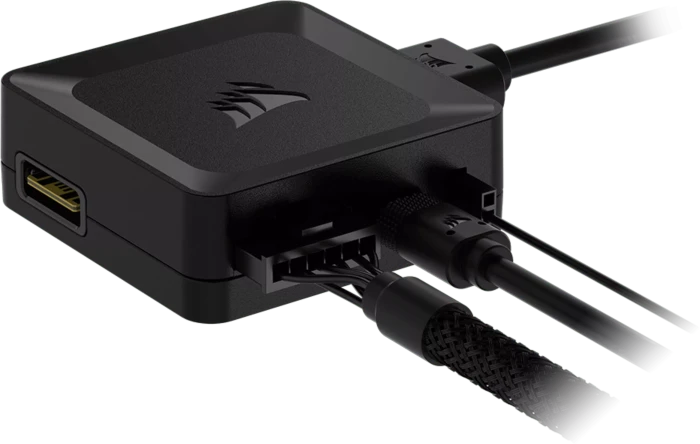 Corsair iCUE LINK System Hub, Licht- und Lüftersteuerung, 14-Kanal