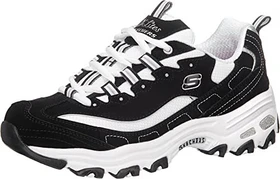 Skechers D'lites Biggest Fan schwarz/weiß (Damen)