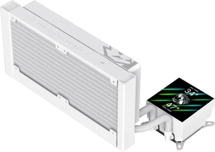 GameMax Glacier 240 WH, weiß