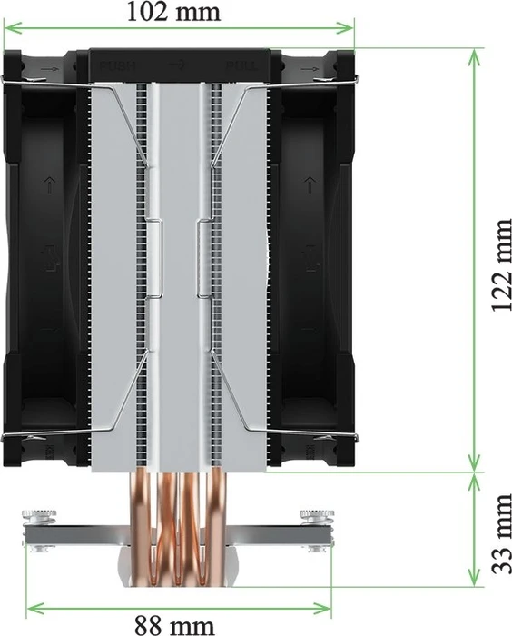 Endorfy SilentiumPC Fera 5 Dual Fan
