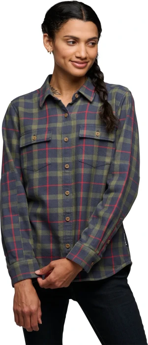 Black Diamond Project Twill Hemd langarm charcoal/tundra (Damen)
