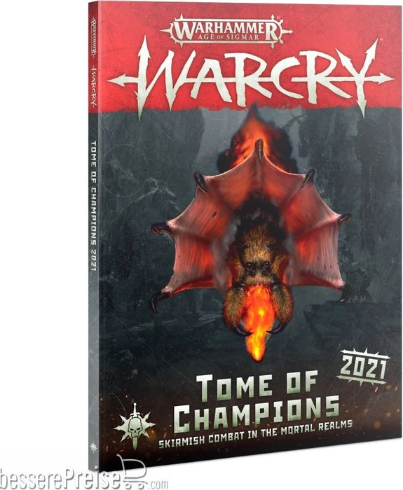 Games Workshop Warhammer Age of Sigmar Warcry - Buch der Champions 2021 (DE)
