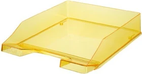 HAN Klassik Papierablage, A4, gelb transparent
