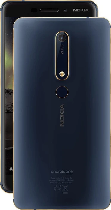 Nokia 6.1 Dual-SIM 32GB blau