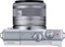Canon EOS M100 grau mit Objektiv EF-M 15-45mm 3.5-6.3 IS STM und EF-M 55-200mm 4.5-6.3 IS STM Vorschaubild