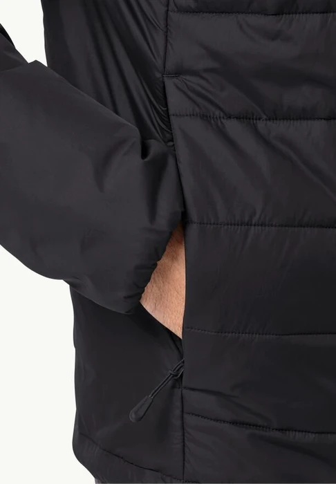 Jack Wolfskin Lapawa Ins Hoody Funktionsjacke schwarz (Herren)