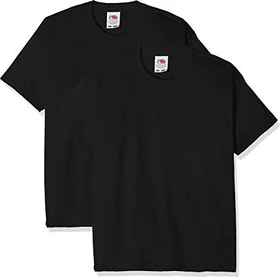 Fruit Of The Loom Valueweight T-Shirt kurzarm schwarz (Junior)