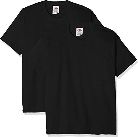 Fruit Of The Loom Valueweight T-Shirt kurzarm schwarz (Junior)
