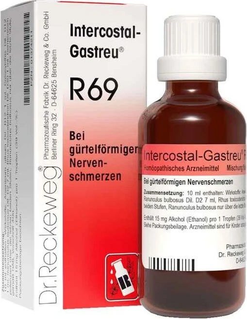 Dr.Reckeweg Intercostal-Gastreu R69 Tropfen, 22ml