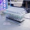 Attack Shark X68 HE Rapid Trigger Keyboard, weiß mit Kontur, LEDs RGB, Outemu White Jade Magnetic, USB, US Vorschaubild