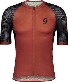 Scott RC Premium Climber Trikot kurzarm rust red/black (Herren)