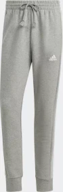 adidas Essentials French Terry Tapered Cuff Trainingshose lang medium grey heather/white (Herren)