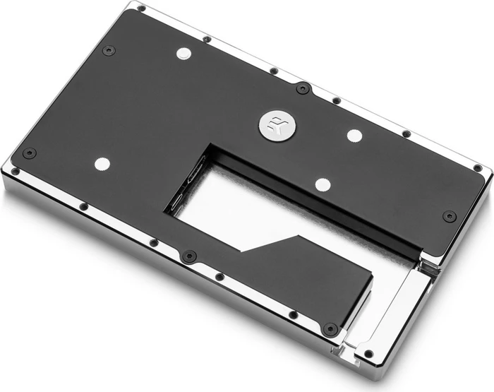 EK Water Blocks Quantum Line EK-Quantum Lumen Hardware Monitor, Nickel, silber, 7"