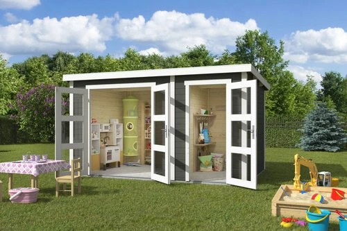 Lasita Maja Zambezi XL Gartenhaus gletschergrün