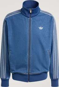adidas Adicolor Firebird Originals Jeansjacke blue denim (Damen)