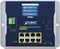 Planet WGS-5225-8P2SV Industrial Wallmount Gigabit Managed Switch, 8x RJ-45, 2x SFP, 240W PoE+ Vorschaubild