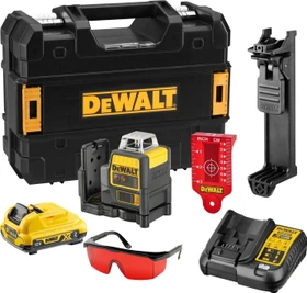 DeWalt DCE0811D1R Akku-Kreuzlaser inkl. Koffer + Akku 2.0Ah