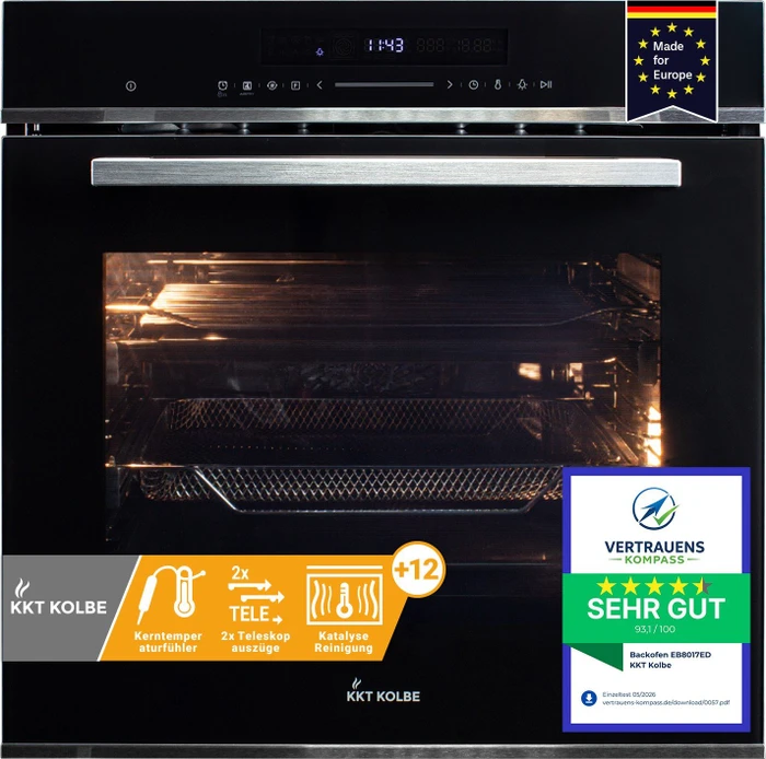 KKT Kolbe EB8017ED Backofen mit Dampfunterstützung