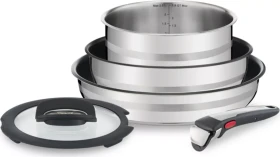 Tefal L95690 Jamie Oliver Ingenio Kochtopf-Set, 5-tlg.