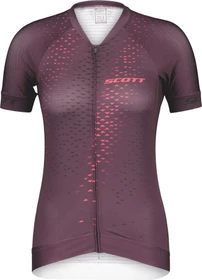 Scott RC Pro Trikot kurzarm dark purple/carmine pink (Damen)