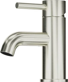 Steinberg Serie 100 Waschtisch-Einhebelmischer ohne Ablaufgarnitur Ausladung 100mm brushed nickel