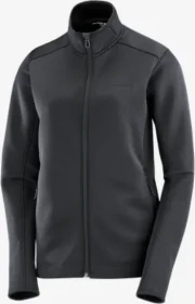 Salomon Outline Warm Jacke deep black (Damen)
