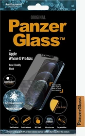 PanzerGlass Edge-to-Edge Case Friendly & CamSlider für Apple iPhone 12 Pro Max schwarz