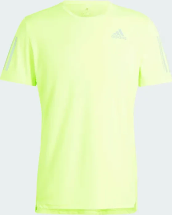 adidas Own The Run Laufshirt kurzarm lucid lemon (Herren)