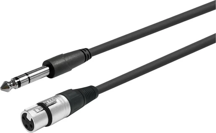 VivoLink XLR F to Stereo Jack 6.35mm 3.0m