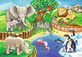 Ravensburger Puzzle Tiere im Zoo