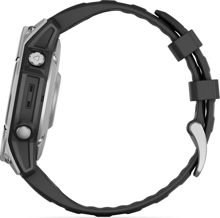 Garmin Fenix E stainless steel/black