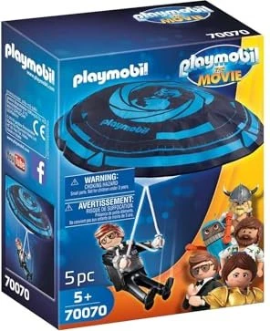 playmobil The Movie Rex Dasher mit Fallschirm