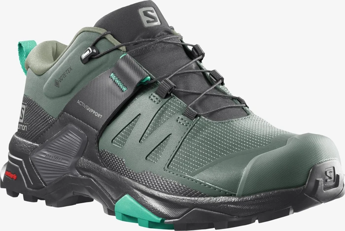Salomon X Ultra 4 GTX duck green/black/mint leaf (Damen)