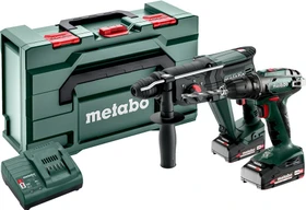 Metabo Combo Set 2.3.2 18V Akku-Maschinenset inkl. Koffer + 2 Akkus 2.0Ah