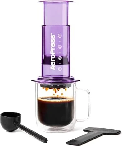 Aeropress AeroPress Clear Kaffeepresse violett