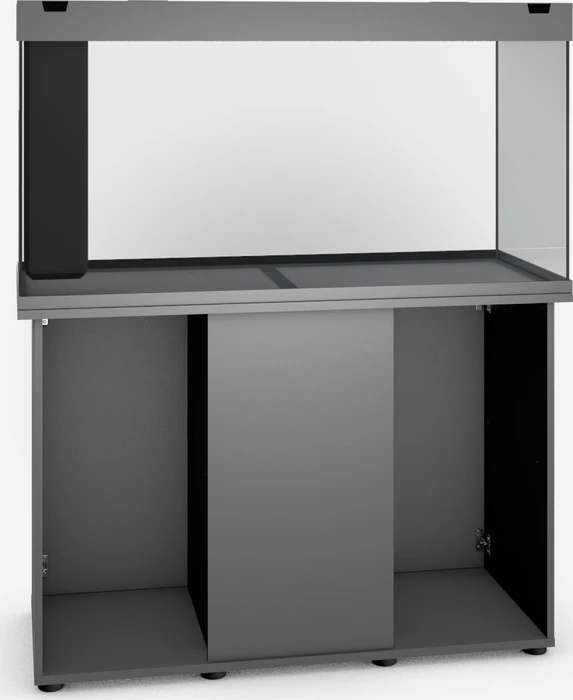 Juwel Rio 350 LED Aquarium-Set mit Unterschrank, grau/grau, 350l