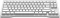 Wooting 80HE, Zink Alloy, weiß, LEDs RGB, Lekker V2 L60 Linear, USB, US Vorschaubild