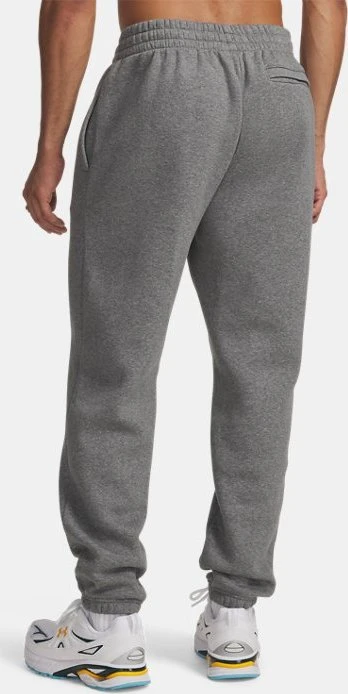 Under Armour Icon Fleece Trainingshose lang pitch grey/medium heather/white (Herren)
