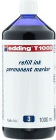 edding T1000 Permanentmarker Tintenflasche blau, 1000ml