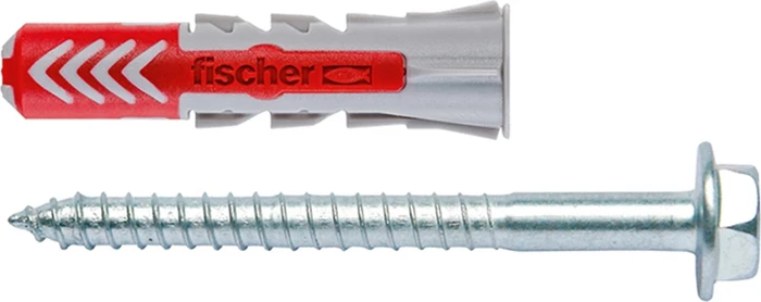 fischer DuoPower 12x60 S K Schrauben/Dübel-Sortiment, 2 Stück